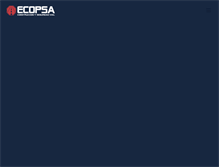Tablet Screenshot of ecopsa.com